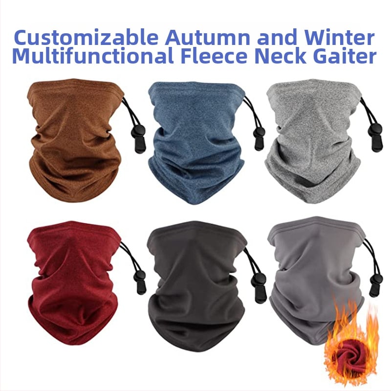 Μάσκα προσώπου για ποδηλασία και λαιμό από πολυεστέρα και φλίς, unisex, με προσαρμοσμένο λογότυπο - Bo Yue