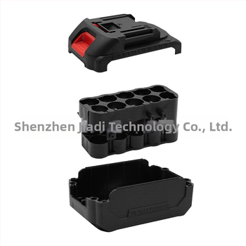 Didrill Σετ περιβλήματος μπαταρίας 18650 λιθίου για κυψέλες 10-15-20, με στήριγμα, κουμπί και ελατήριο