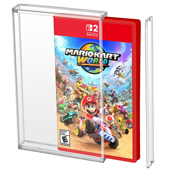 Ακρυλική προστατευτική θήκη για κάρτες παιχνιδιών Nintendo Switch 2 – κοπή με λέιζερ, συγκόλληση – συμβατή με Switch 2 OLED, Πρωτότυπο Switch, Switch Lite, 190 g