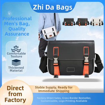 Férfiaknak szóló Business Elite keresztpántos táska – PU külső, poliészter bélés, vízálló, ultra könnyű, tehercsökkentő kialakítás