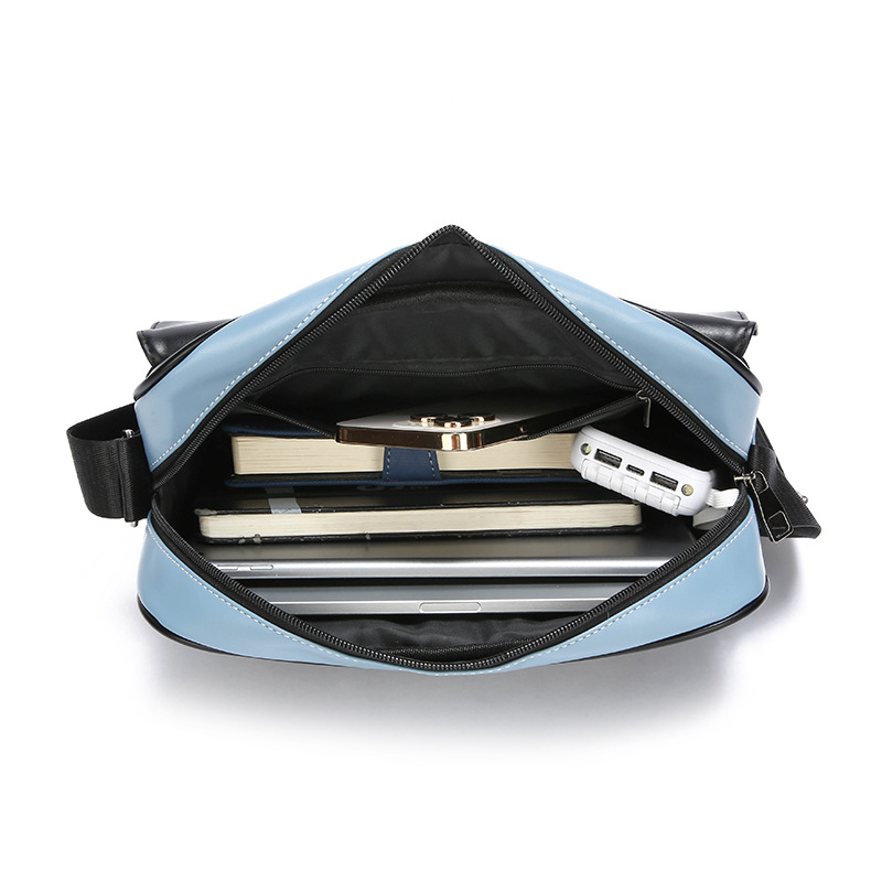 Férfiaknak szóló Business Elite keresztpántos táska – PU külső, poliészter bélés, vízálló, ultra könnyű, tehercsökkentő kialakítás