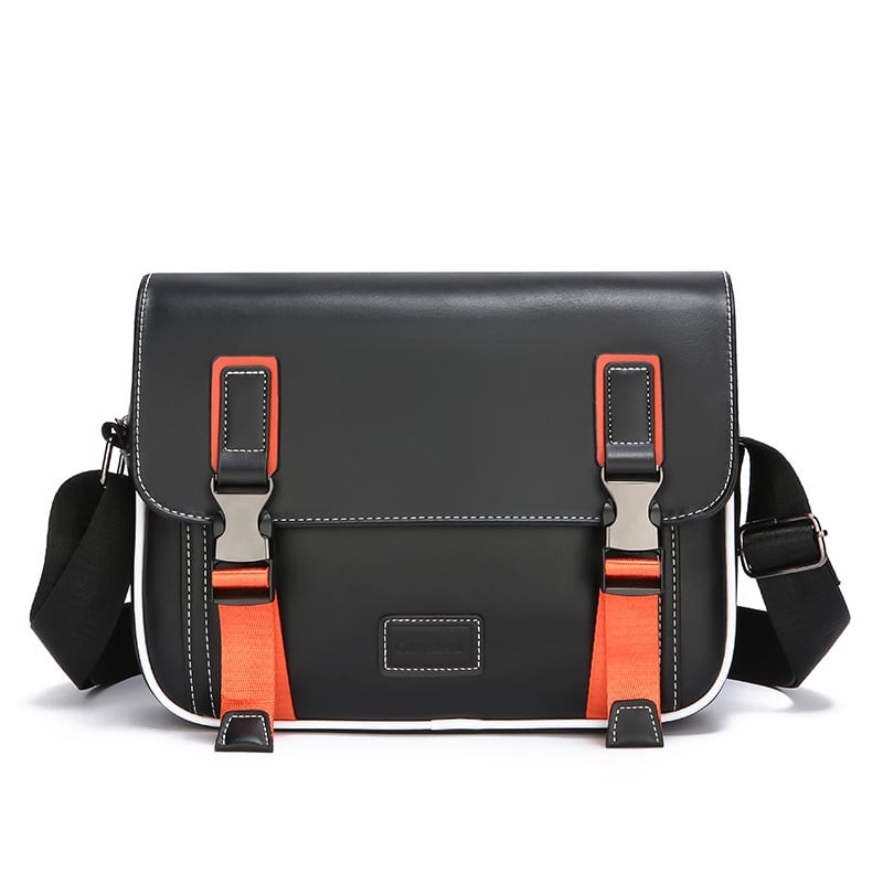 Férfiaknak szóló Business Elite keresztpántos táska – PU külső, poliészter bélés, vízálló, ultra könnyű, tehercsökkentő kialakítás