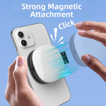 K04 Φωτιστικό Κινητού με Μαγνητική Προσαρμογή — Φως Ομορφιάς για Σέλφι, Φορητό Μίνι Φως, 3 Θερμοκρασίες Χρώματος, Ισχύς ≤10W, 5V/0.5A, Για Σέλφι, Καταγραφή Βίντεο και Φωτογράφηση Φαγητών