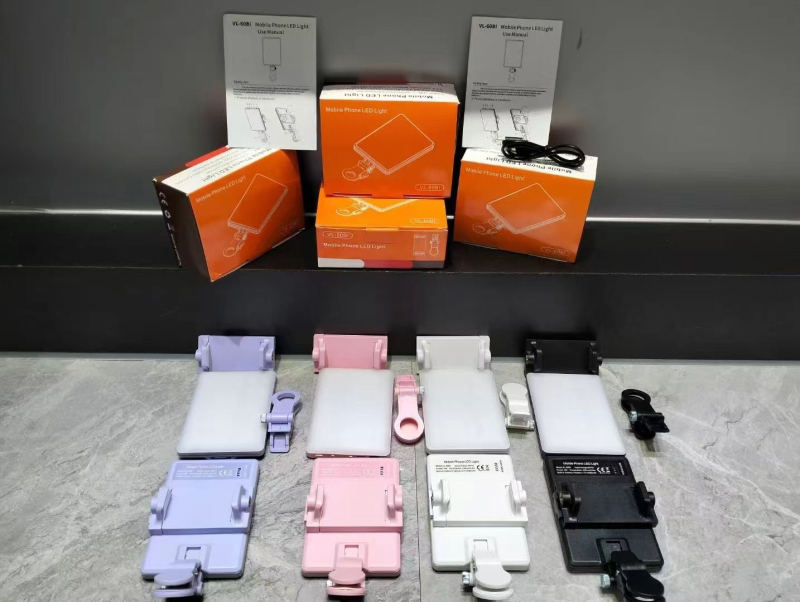 K04 Φωτιστικό Κινητού με Μαγνητική Προσαρμογή — Φως Ομορφιάς για Σέλφι, Φορητό Μίνι Φως, 3 Θερμοκρασίες Χρώματος, Ισχύς ≤10W, 5V/0.5A, Για Σέλφι, Καταγραφή Βίντεο και Φωτογράφηση Φαγητών