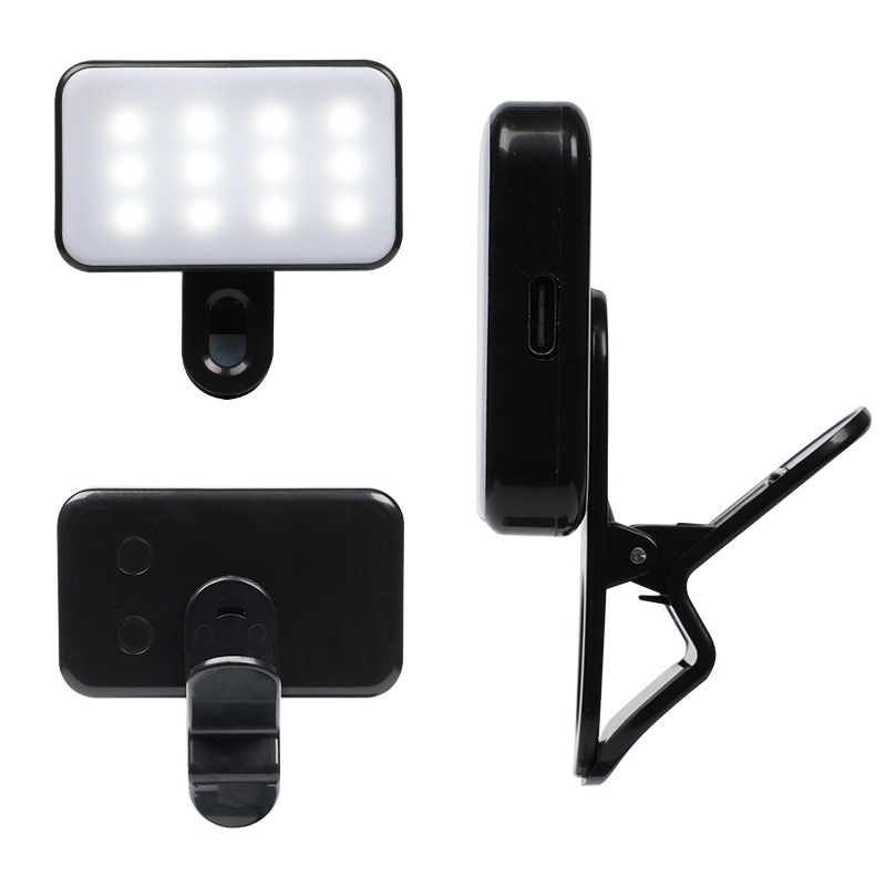 K04 Φωτιστικό Κινητού με Μαγνητική Προσαρμογή — Φως Ομορφιάς για Σέλφι, Φορητό Μίνι Φως, 3 Θερμοκρασίες Χρώματος, Ισχύς ≤10W, 5V/0.5A, Για Σέλφι, Καταγραφή Βίντεο και Φωτογράφηση Φαγητών