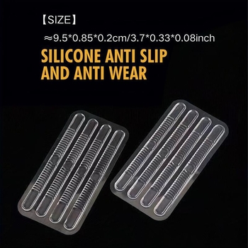 Αυτοκόλλητος διαφανής κλιπ φτέρνας από σιλικόνη για υφασμάτινα παπούτσια, κωδικός zk1731366339106673327