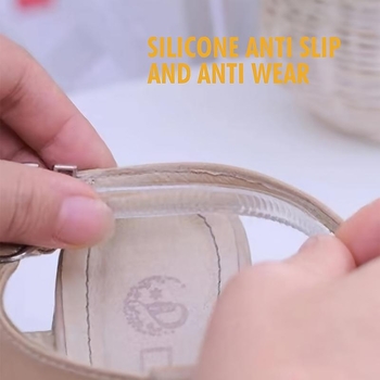 Αυτοκόλλητος διαφανής κλιπ φτέρνας από σιλικόνη για υφασμάτινα παπούτσια, κωδικός zk1731366339106673327