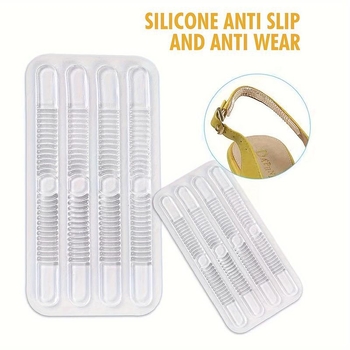 Αυτοκόλλητος διαφανής κλιπ φτέρνας από σιλικόνη για υφασμάτινα παπούτσια, κωδικός zk1731366339106673327