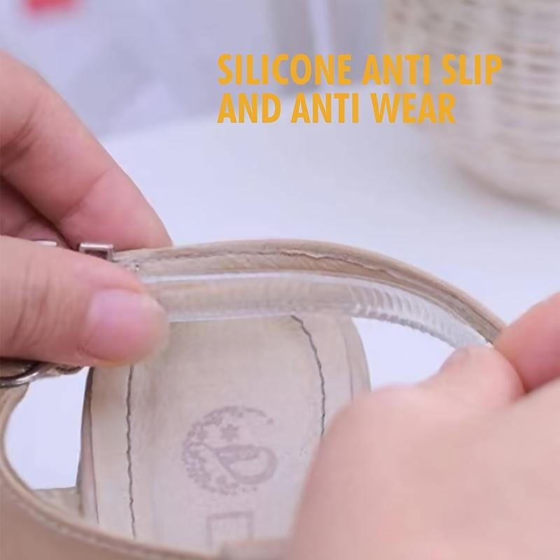 Αυτοκόλλητος διαφανής κλιπ φτέρνας από σιλικόνη για υφασμάτινα παπούτσια, κωδικός zk1731366339106673327