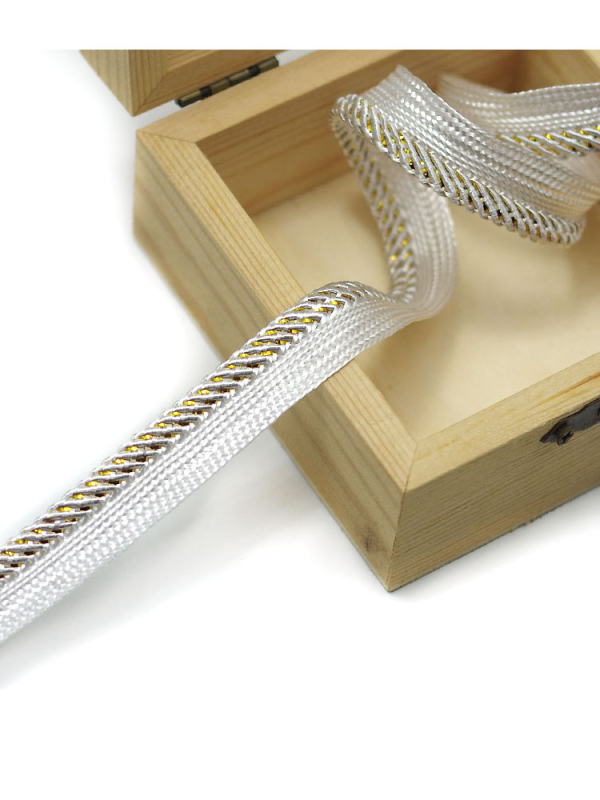 Dekorativni rub za jastuke i navlake za stolice — mrežasta podloga s šesterokutnim uzorkom + poliester nit; Broj proizvoda: F77MMMJT56H576; Značka: Drugo; Za ručne radove