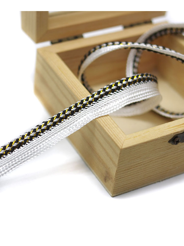 Dekorativni rub za jastuke i navlake za stolice — mrežasta podloga s šesterokutnim uzorkom + poliester nit; Broj proizvoda: F77MMMJT56H576; Značka: Drugo; Za ručne radove