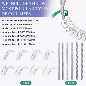 DIY εξαρτήματα ρύθμισης μεγέθους δαχτυλιδιού, Bodhi υλικό, επεξεργασία: Άλλη, κωδικός zk1731104760151380669, Άνοιξη 2025