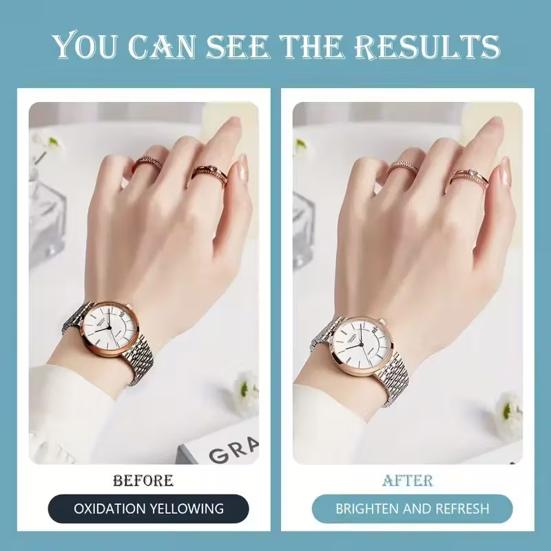 Σπρέι καθαρισμού και αποκατάστασης κοσμημάτων για ρολόγια, σκουλαρίκια, δαχτυλίδια και κολιέ (μακροχρόνια προστασία και λάμψη) - 100 ml • 120 g • Αριθμός προϊόντος 69-40-ZBQJGG131 • Μάρκα kineshinex