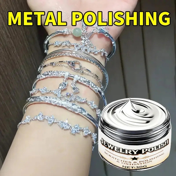 Κρέμα γυαλίσματος κοσμημάτων — Αφαίρεση μαυρίσματος και οξείδωσης; Περιεκτικότητα 30 g / 50 g; Μάρκα kineshinex; Κωδ. 69-40-ZBPGG03; OEM