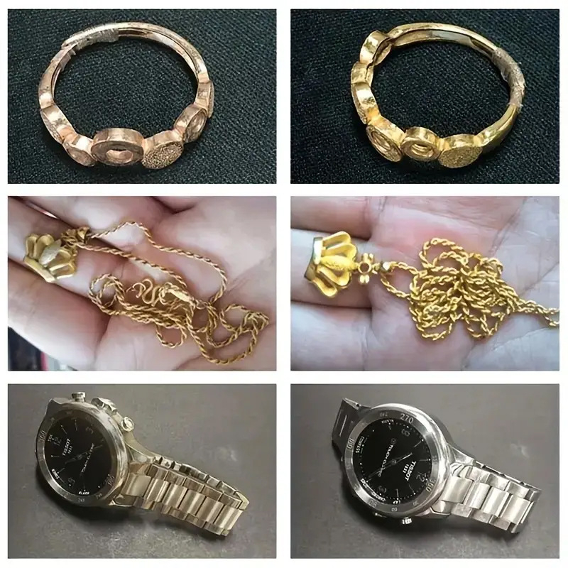 Κρέμα γυαλίσματος κοσμημάτων — Αφαίρεση μαυρίσματος και οξείδωσης; Περιεκτικότητα 30 g / 50 g; Μάρκα kineshinex; Κωδ. 69-40-ZBPGG03; OEM