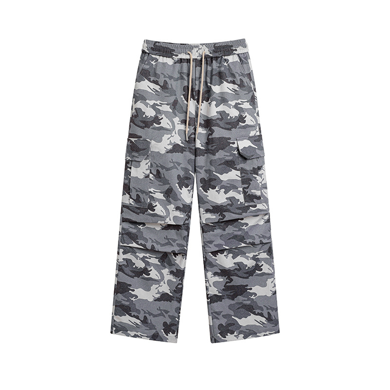 Kasdieninės cargo kelnes - laisvos, cropped ilgis, juosmuo vidutinis, su diržu ir raišteliais, 80% poliesteris