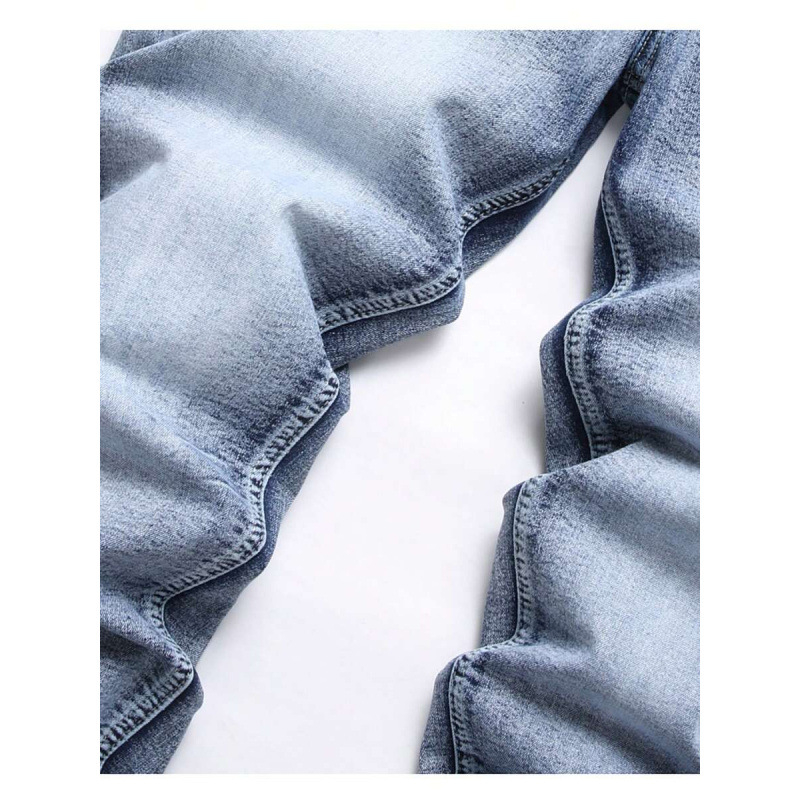 Ανδρικά τζιν ίσιο κόψιμο, διπλή ζώνη, κλείσιμο με κορδόνι, φλις επένδυση, κατάλληλα για όλες τις εποχές