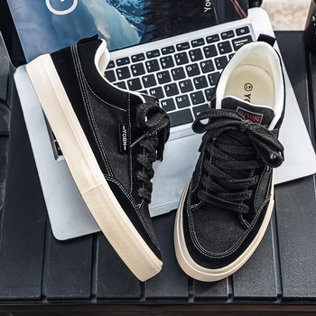 Vīriešu auduma kurpes ar elpojošu augšpusi, augstuma palielinājums, zems profils, šņorējamas