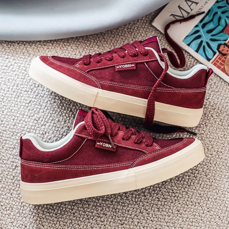 Vīriešu auduma kurpes ar elpojošu augšpusi, augstuma palielinājums, zems profils, šņorējamas