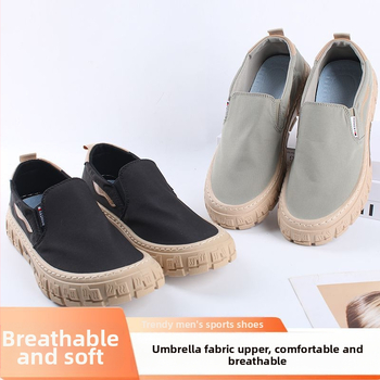 Vīriešu auduma kurpes – zems augšējais augšdaļa, smailā purngala, šņorēšana, PVC zole, augšējā materiāla: audums