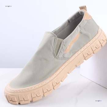 Vīriešu auduma kurpes – zems augšējais augšdaļa, smailā purngala, šņorēšana, PVC zole, augšējā materiāla: audums