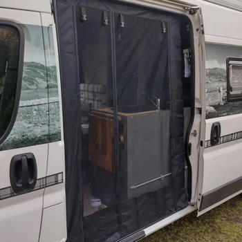 Κουρτίνα πόρτας RV – διχτυωτή πόρτα κατά των κουνουπιών, μοντέρνο μινιμαλιστικό στυλ, απλό μοτίβο