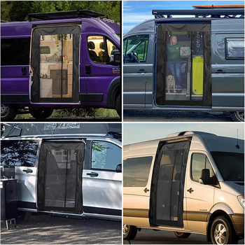 Κουρτίνα πόρτας RV – διχτυωτή πόρτα κατά των κουνουπιών, μοντέρνο μινιμαλιστικό στυλ, απλό μοτίβο