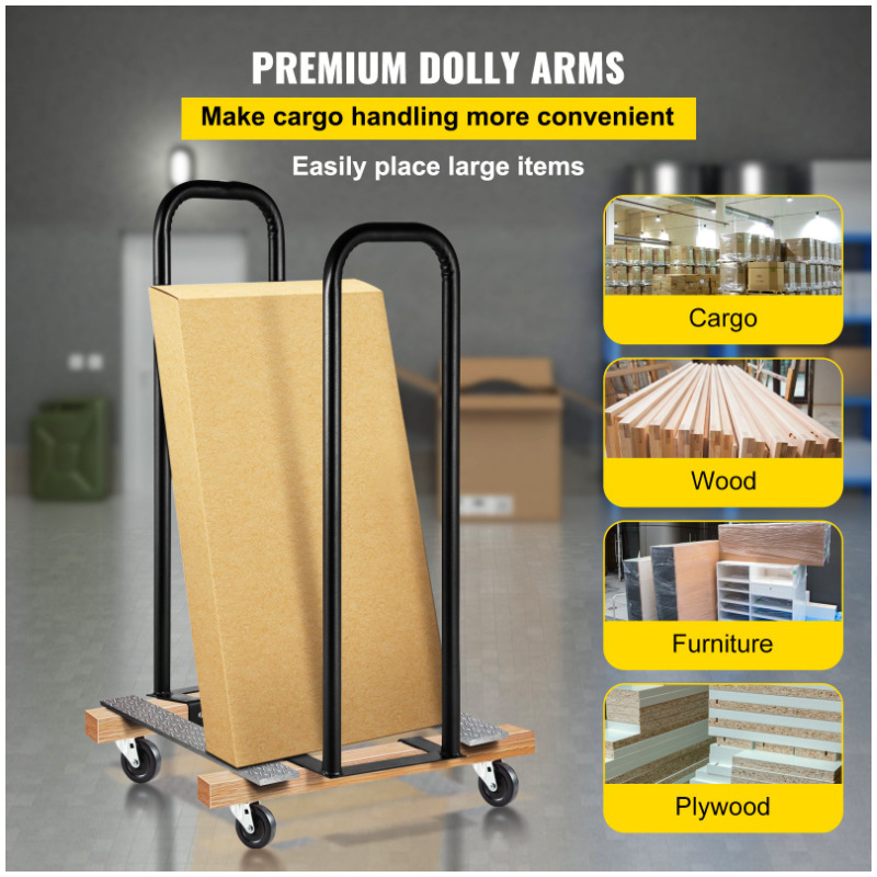 Mâner de sprijin pentru cărucior plat, din fier, marca HY, pentru aplicații pe platforma căruciorului