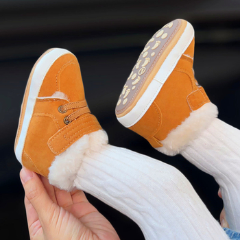 Dječje cipele za hodanje - gornji dio od umjetne kože, potplat od sintetičke gume, stil pred-hodanje, za dob 6-12 mjeseci, zima