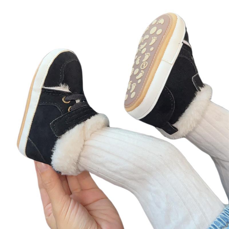 Dječje cipele za hodanje - gornji dio od umjetne kože, potplat od sintetičke gume, stil pred-hodanje, za dob 6-12 mjeseci, zima