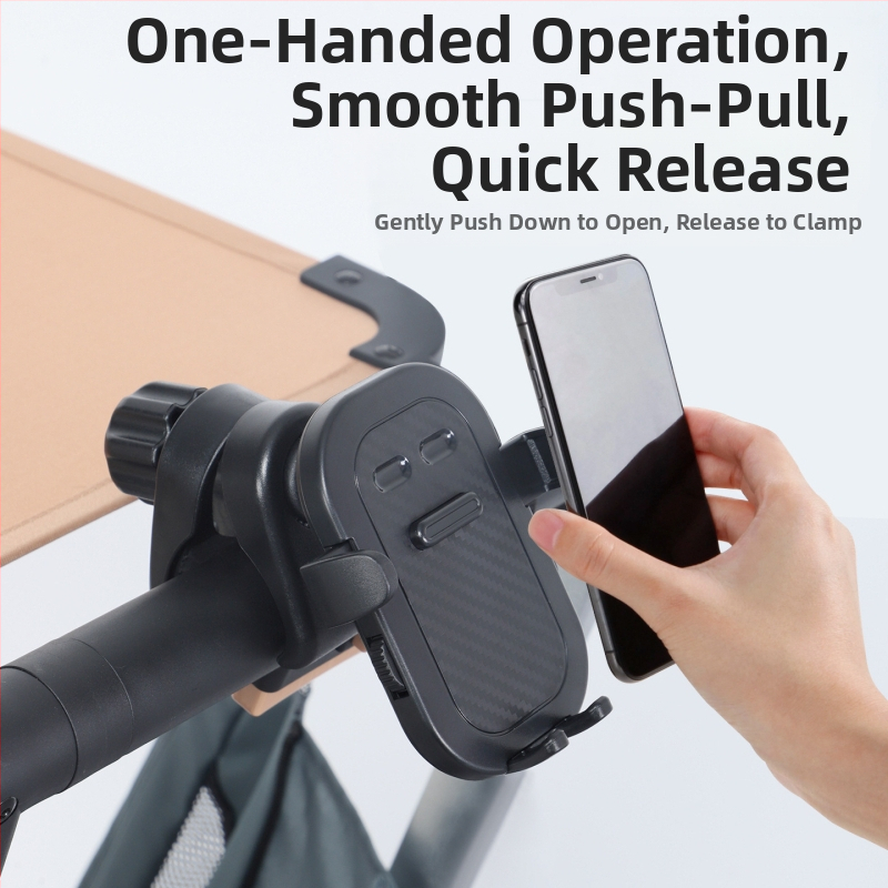 Държач за телефон за кола за бебета – ABS материал, универсален навигационен държач за детска количка, Penguin Cup Holder