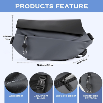 Corduroy Τσάντα Ώμου Unisex, Cross-border Trend, για Ποδηλασία