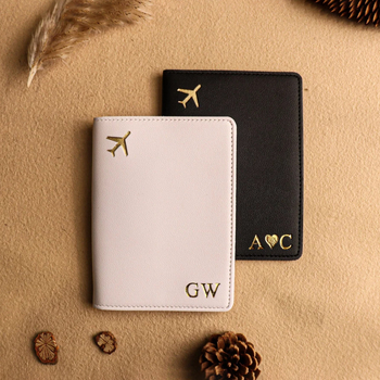 PU ādas pasu un dokumentu turētājs | ūdensizturīgs, universāls, 2025. gada pavasaris