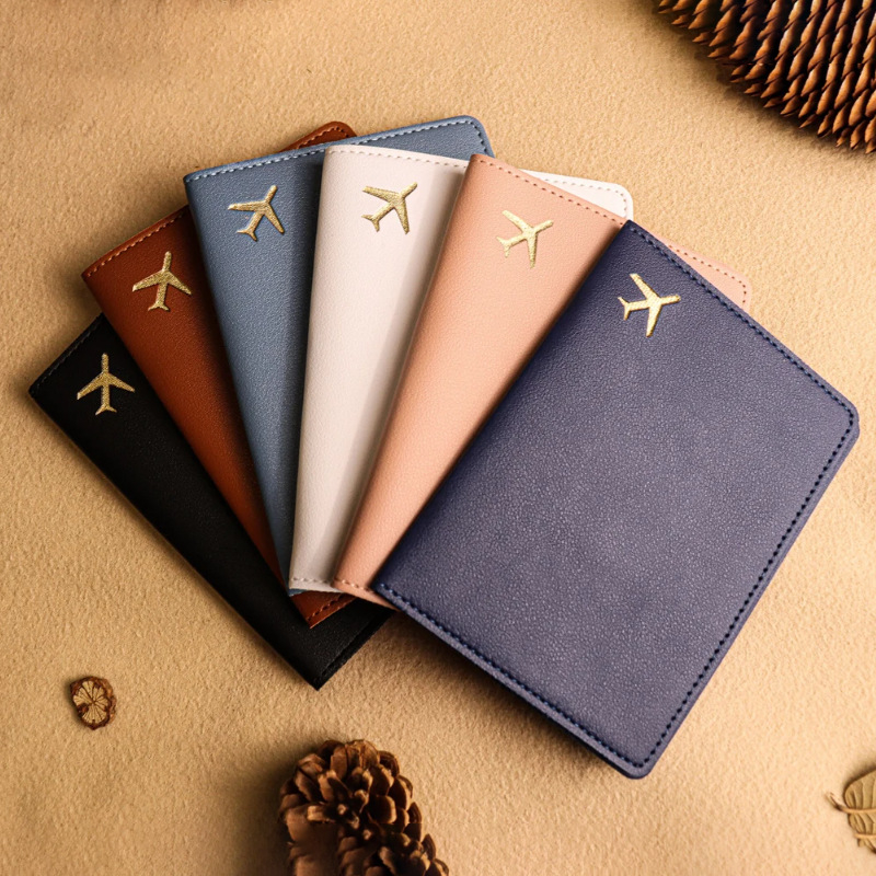 PU ādas pasu un dokumentu turētājs | ūdensizturīgs, universāls, 2025. gada pavasaris