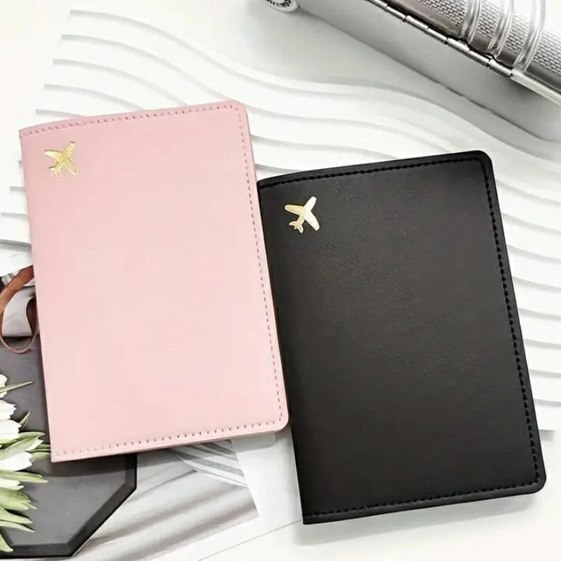 PU ādas pasu un dokumentu turētājs | ūdensizturīgs, universāls, 2025. gada pavasaris