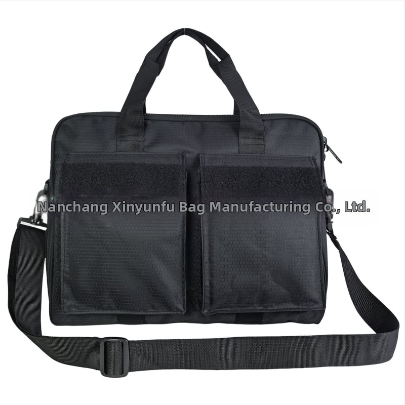 Férfiaknak szóló üzleti dokumentumtáska - poliészter, nagy kapacitás, laptoptáska, mindennapi használatra