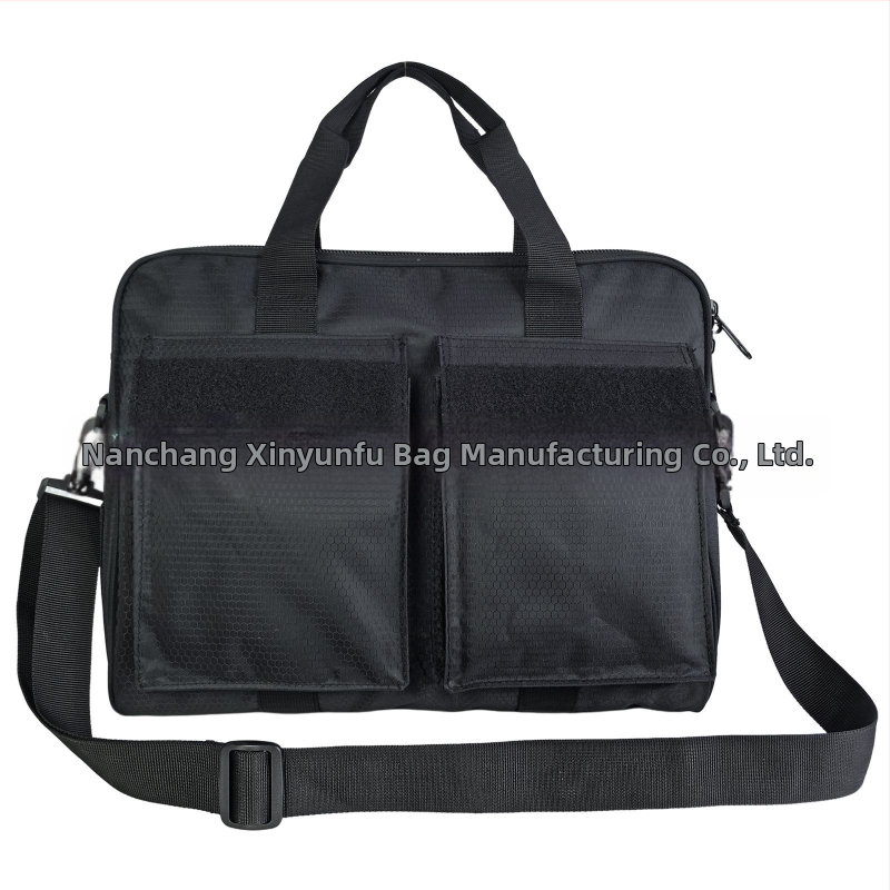 Pánska biznisová taška na dokumenty - polyester, veľká kapacita, taška na notebook, denné používanie