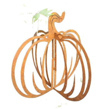 Μεταλλικός διακοσμητικός κολοκύθα για εσωτερικούς/εξωτερικούς κήπους και μπαλκόνι — μοντέλο 987, μέταλλο, ρετρό νοσταλγικό στυλ