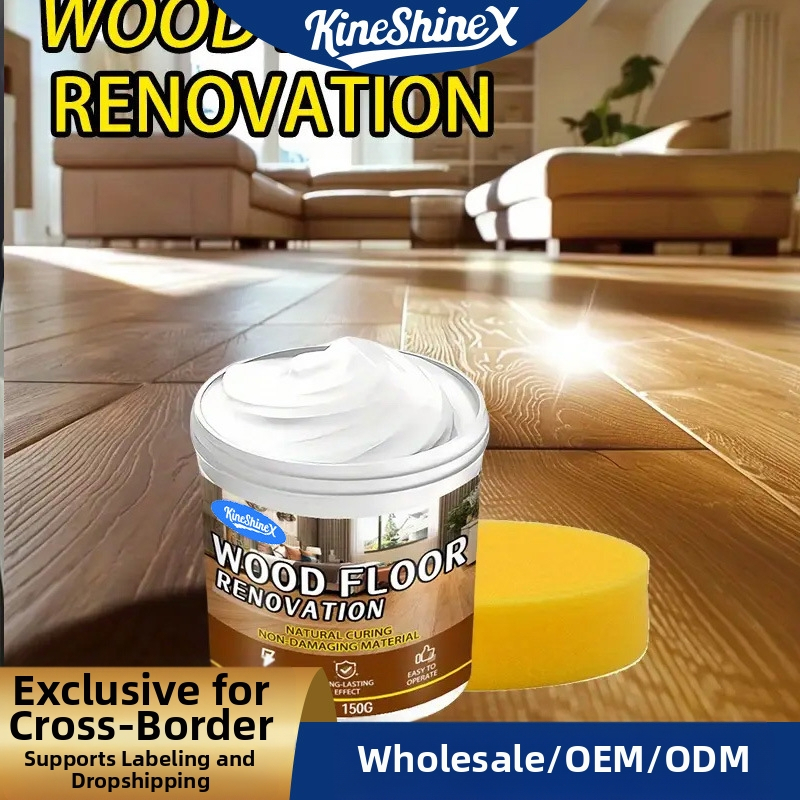 Κερί δαπέδου από σκληρό ξύλο και έλαιο περιποίησης – οικιακή φροντίδα, μάρκα kineshinex, μοντέλο 69-40-DBSGG01, 150 ml / 400 ml, βάρος συσκευασίας 170 g / 440 g