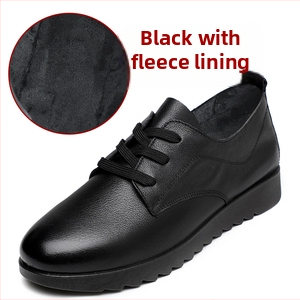 Sieviešu PU ādas kurpes — apaļa purngala, bieza papēdis 6–8 cm, gumijas zole, ikdienas stilā ar šņorēm