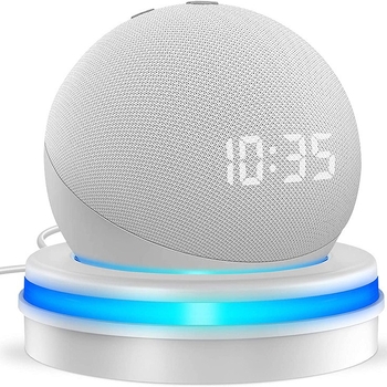 Echo Dot 4th/5th επιτραπέζιο στήριγμα | OOPSCOOL μοντέλο M7 | Υλικό PC+ABS | Ακουστικά εξαρτήματα