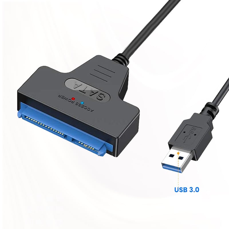 USB 3.0 na SATA adaptivni kabel za 2,5-inčni HDD/SSD, čip JMS578, do 450 MB/s, duljina 30 cm