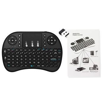 Σετ i8 ασύρματο πληκτρολόγιο και ποντίκι, 92 πλήκτρα, 2.4G, οπτικός αισθητήρας 1000 dpi, Plug-and-Play, εμβέλεια 10 m