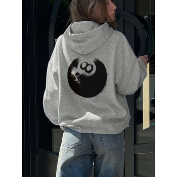 Φούτερ φλις, στυλ καρντιγκάν, χωρίς κουκούλα, μείγμα modal-ραμί 51–70%, φλις επένδυση 400 g/m²