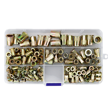 Rivet Nut Set, Knurled, Boxed, Zinc-Galvanized, GB6170-86 — Xin Ruicheng