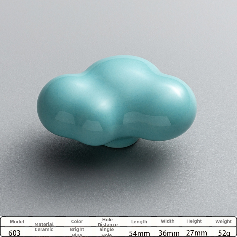 Χειρολαβή πόρτας ντουλάπας με καρτούν μοτίβα: αστερία, σύννεφο και σαλιγκάρι; κράμα ψευδάργύρου, οξειδωμένη επικάλυψη, μονή οπή, για συρτάρια και ντουλάπες