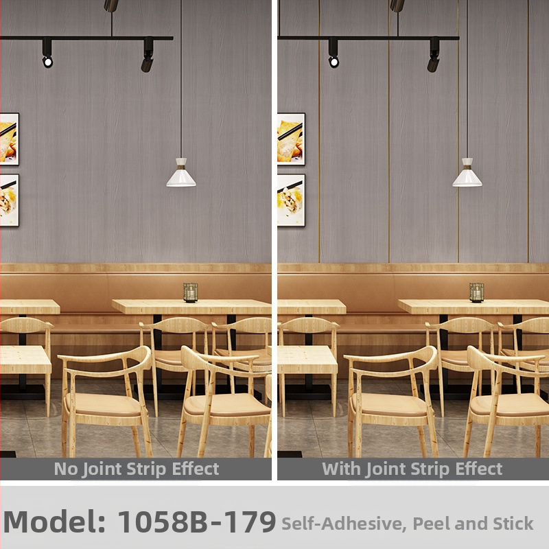 Αυτοκόλλητο τοίχου SXP — υφή ξύλου, αυτοκόλλητο, αδιάβροχο, ανθεκτικό σε λεκέδες, ανθεκτικό στο λάδι, ανθεκτικό στη μούχλα, μονόχρωμο, 1 φύλλο, μοντέρνο μινιμαλιστικό σχέδιο