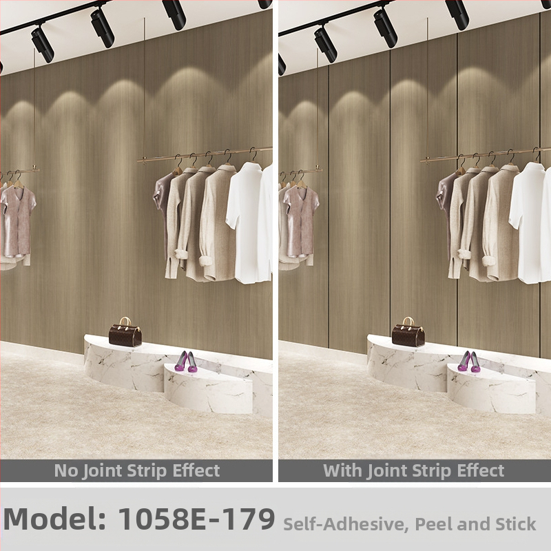 Αυτοκόλλητο τοίχου SXP — υφή ξύλου, αυτοκόλλητο, αδιάβροχο, ανθεκτικό σε λεκέδες, ανθεκτικό στο λάδι, ανθεκτικό στη μούχλα, μονόχρωμο, 1 φύλλο, μοντέρνο μινιμαλιστικό σχέδιο