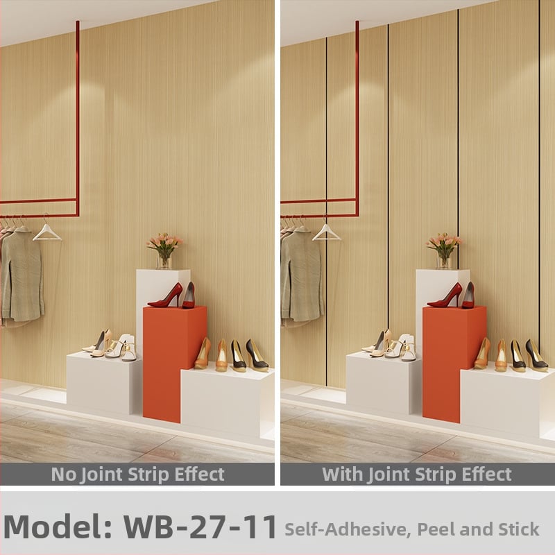 Αυτοκόλλητο τοίχου SXP — υφή ξύλου, αυτοκόλλητο, αδιάβροχο, ανθεκτικό σε λεκέδες, ανθεκτικό στο λάδι, ανθεκτικό στη μούχλα, μονόχρωμο, 1 φύλλο, μοντέρνο μινιμαλιστικό σχέδιο