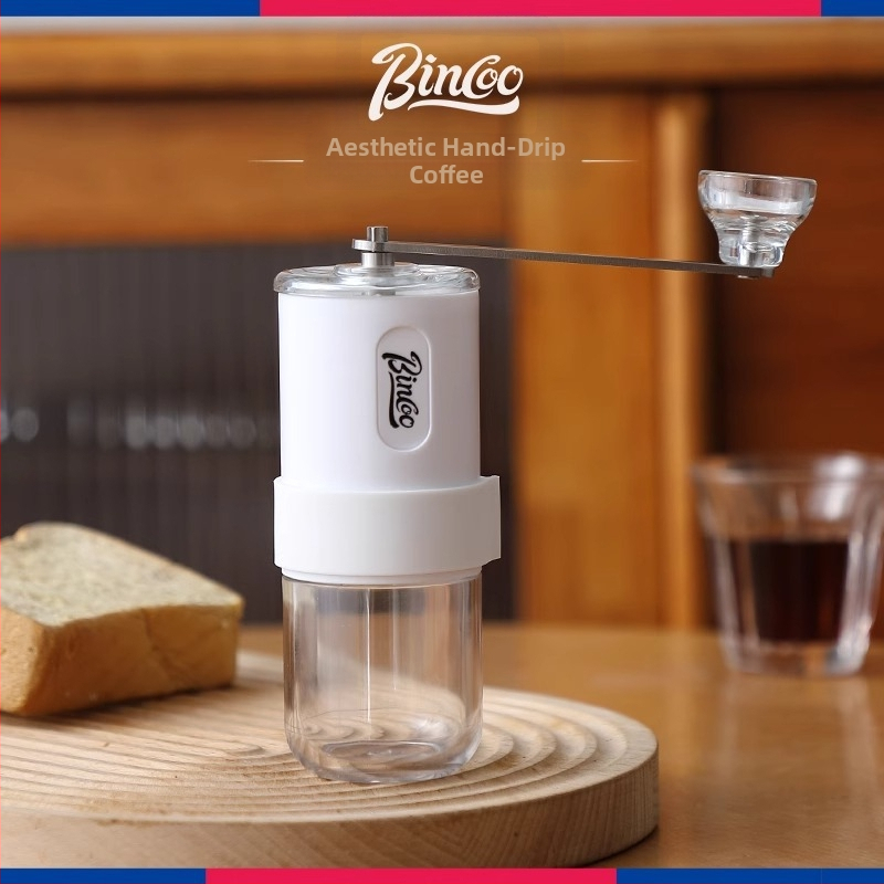 Bincoo ručný mlynček na kávu, ručne ovládaný mlynček, prenosný, nastaviteľné mletie